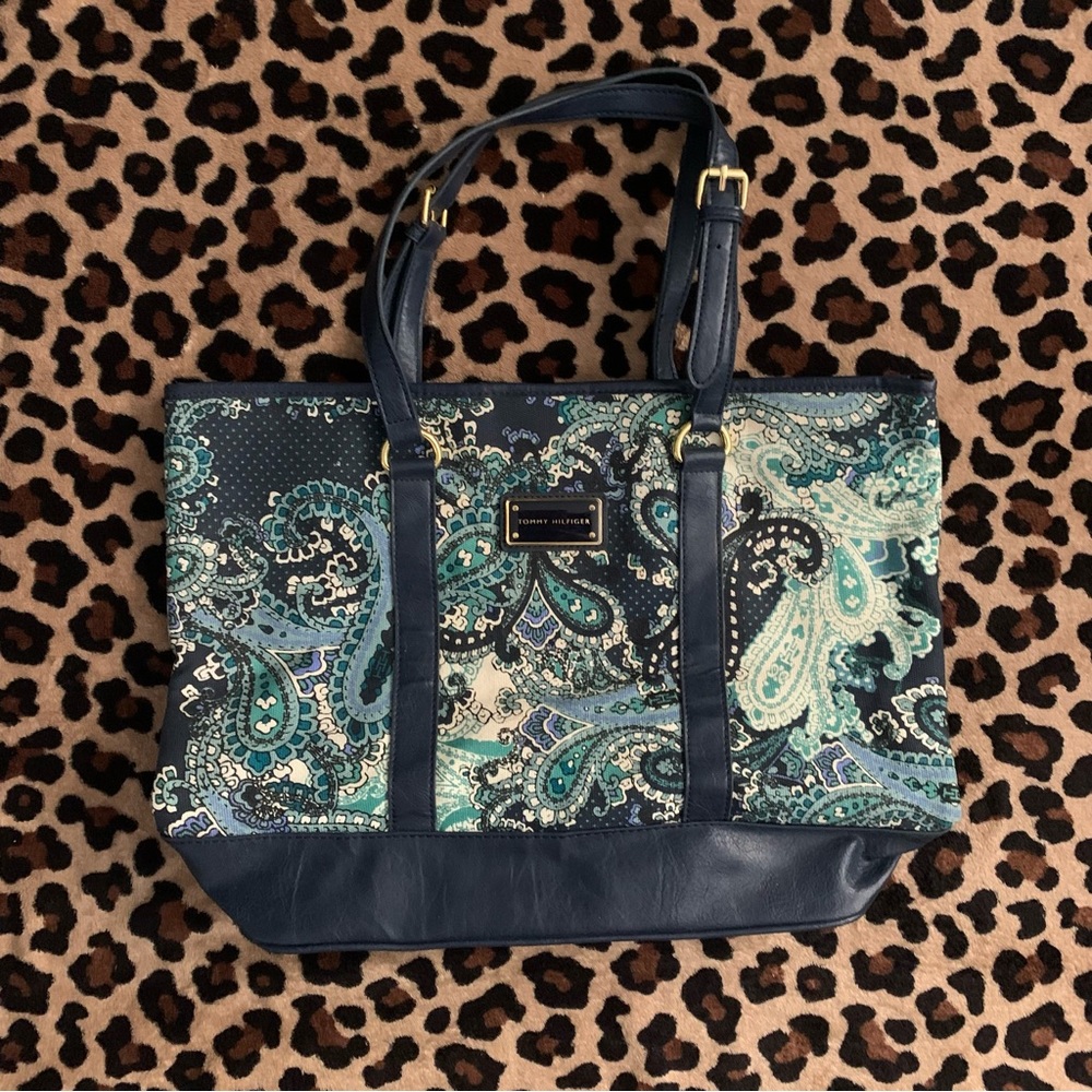 Tommy Hilfiger 90s Y2k vintage beach shoulder bag purse